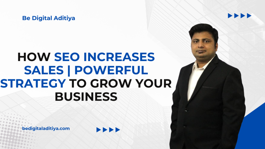 SEO Increases Sales